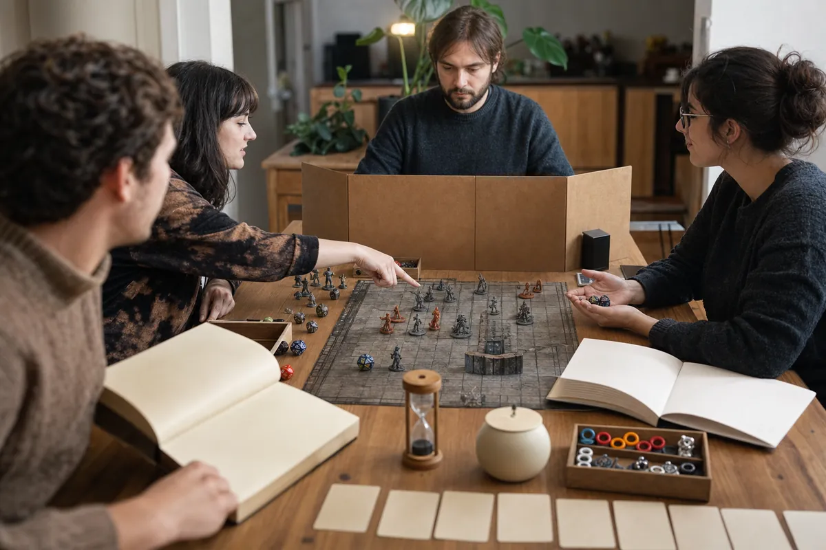 Illustration supporting How Long Should a D&D Turn Take? Speeding Up Combat