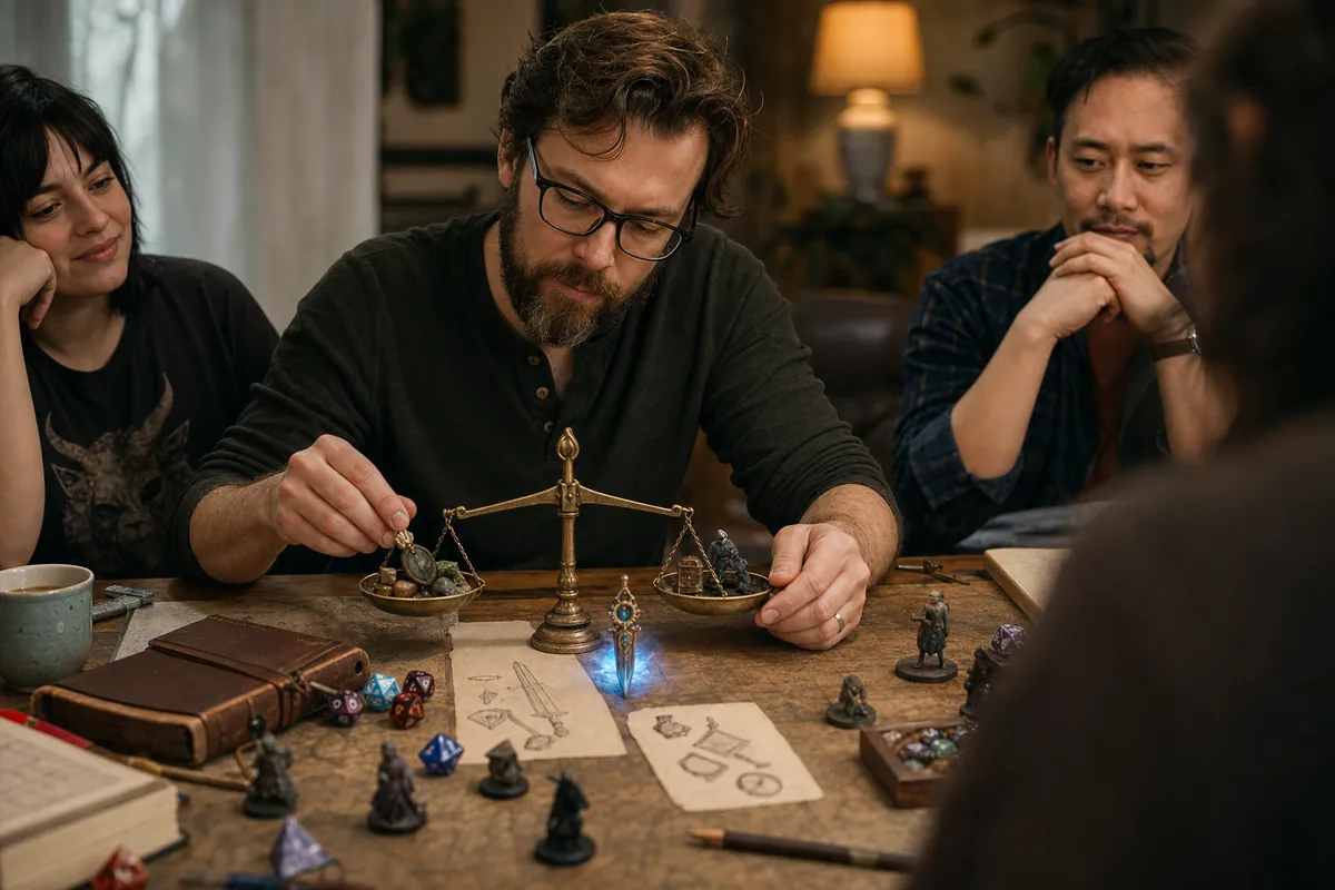 Illustration supporting How to Build a Homebrew Magic Item Without Breaking Your Game