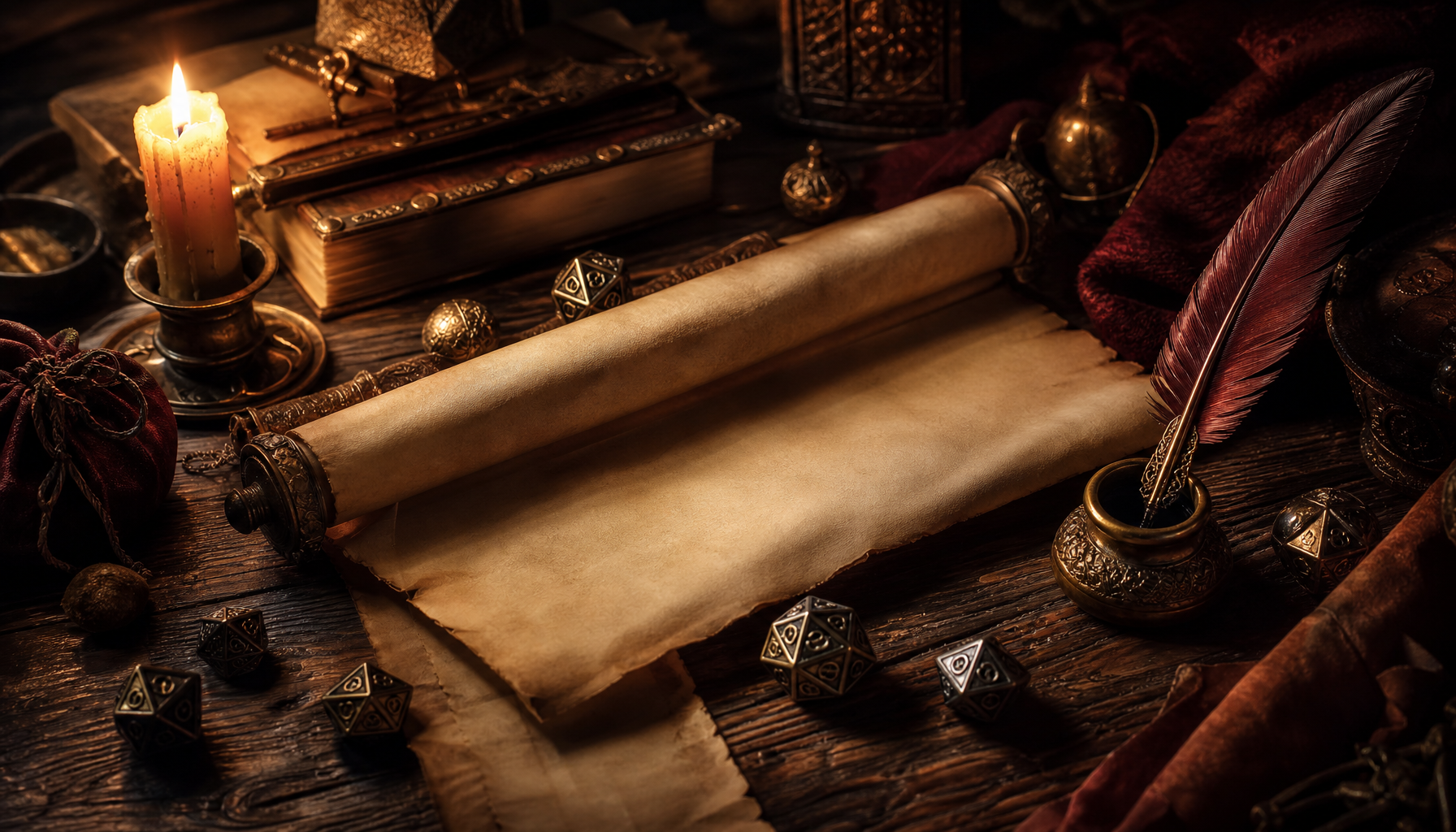 Parchment & Dice — Table-ready D&D 5e printables for players and dungeon masters.